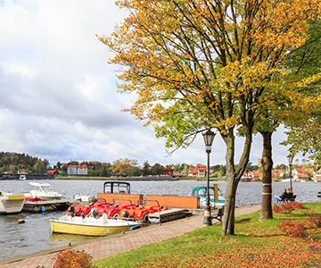 Mikołajki jesienią