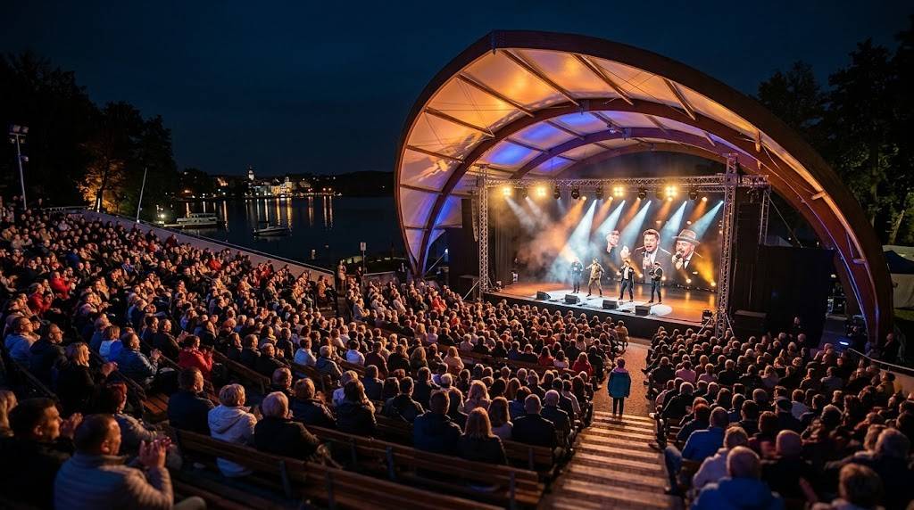 Mazurska Noc Kabaretowa - Amfiteatr w Mrągowie